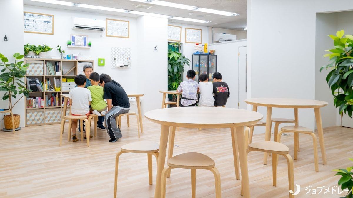 橿原支店での個別支援計画に基づく支援風景